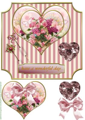 Birthday Vintage Heart