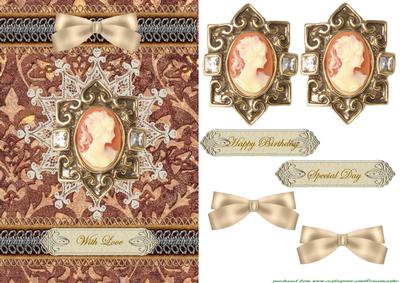 Cameo Brown & Lace