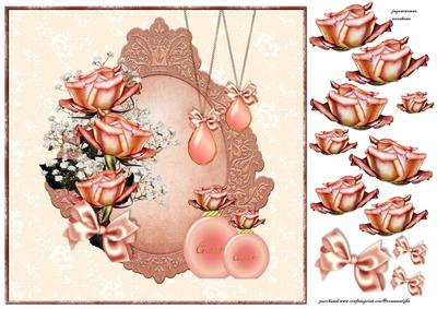 Roses, Purfume and Pendants Beauty
