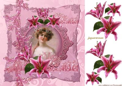 Vintage Beauty in Pink