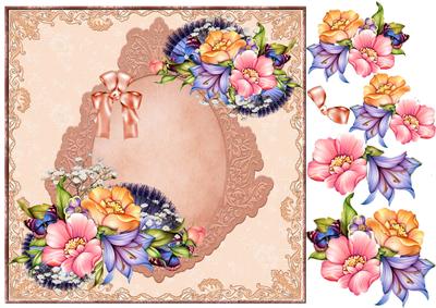 Floral Oriental Fantasy - 