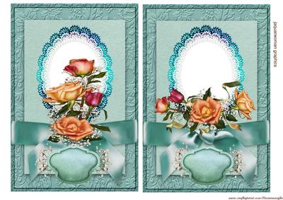 Quick Cards Roses and Lace - 