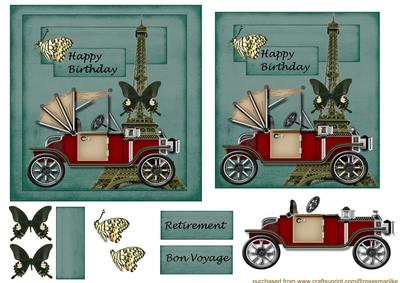 Steampunk Vintage Car Nostalgia