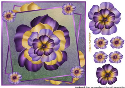 Modern Floral Topper