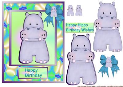 Happy Hippo Birthday Wishes!