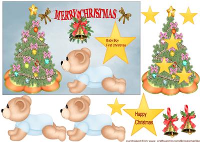 Baby Boy First Christmas
