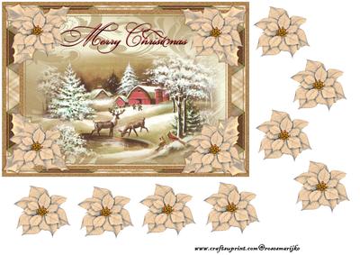 Christmas Romantic Snowscene