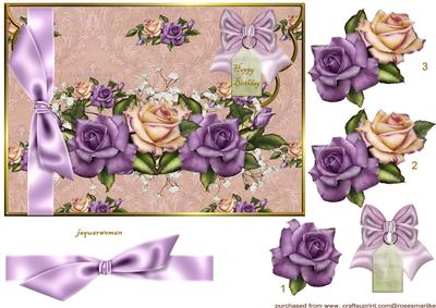 Envelop Heritage Roses Beauty