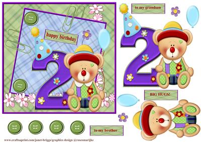 Birthday 2 Year Clown