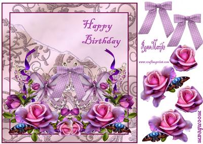 Brocade and Romantic Roses