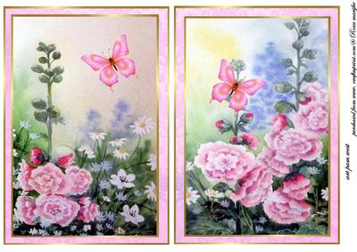 Garden Toppers in Pink