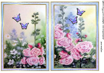 Toppers Garden in Bleu