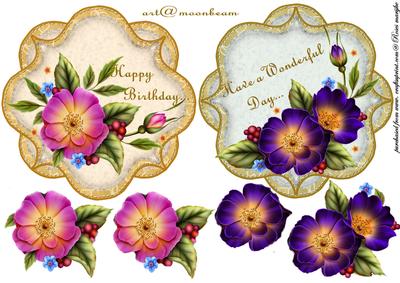 Floral Toppers Roses