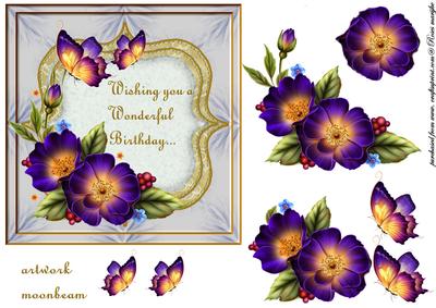Birthday Floral Roses