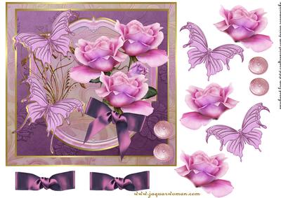 Perfect Roses and Butterflies