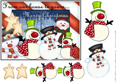Snowman Family
