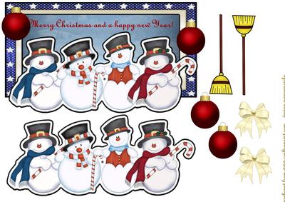The Four Snowman Brothers