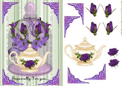 Bell Jar Purple and Green Beauty