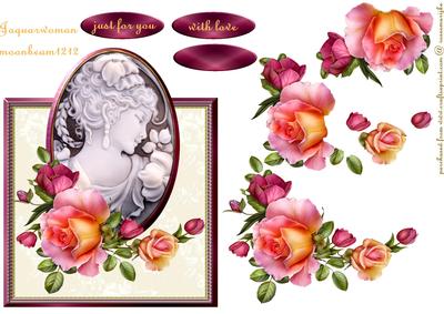 Vintage Cameo Over the Top