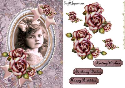 Vintage Sweet Girl
