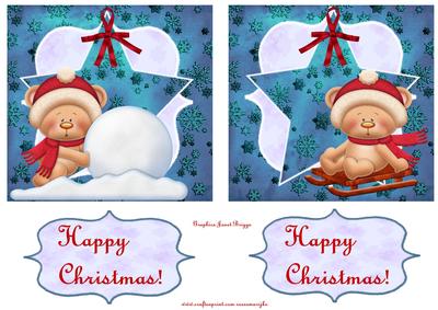 Christmas Toppers and Insert