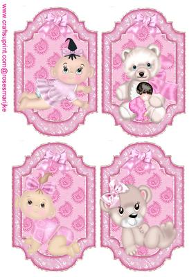 Cute Toppers Baby Girl