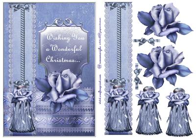 Bleu Roses Christmas Beauty