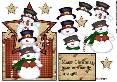 The Snowman Family !