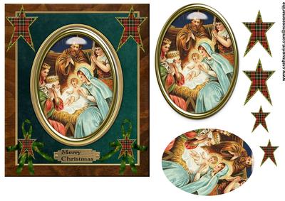 A Vintage Christmas Nativity 4
