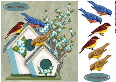 Home Sweet Home Birdhouse