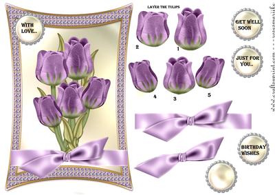 Tulips in Purple