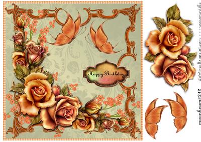 Autumn Birthday Roses