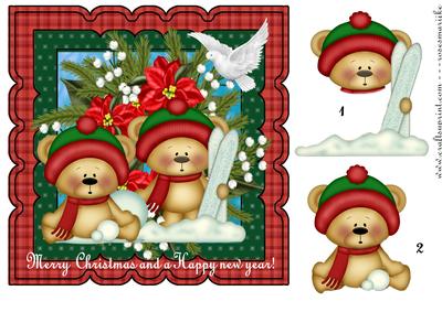 Christmas Scallop Teddies