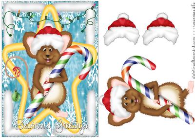 A Happy Christmouse Seasons Greetings