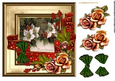 Vintage Christmas Roses