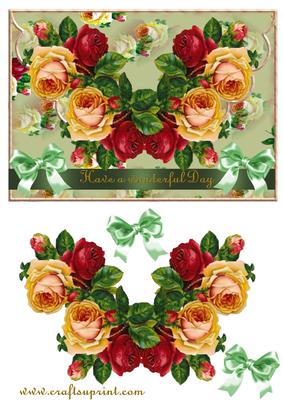 Wonderful Day Roses Envelop