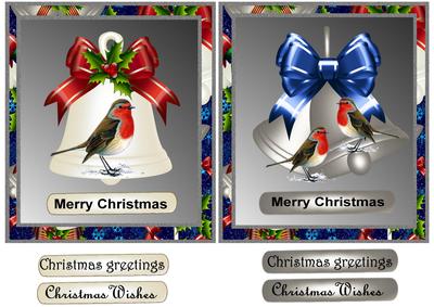Modern Christmas Bells