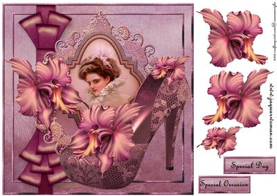 Special Vintage Lady Beauty