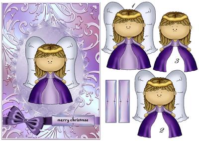 Sweet Christmas Angel Wishes