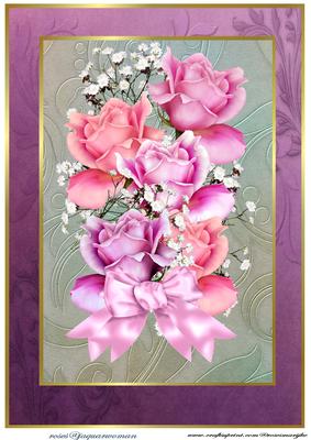 Roses Bouquet A4