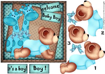Vintage New Baby Boy