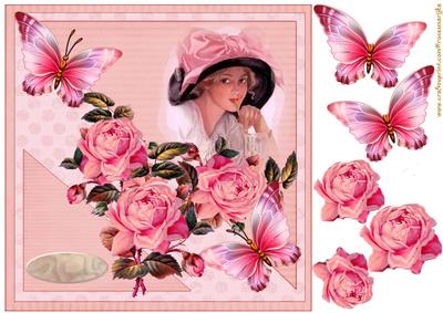 Vintage Beauty in Pink