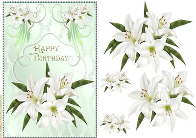 Birthday Lilies