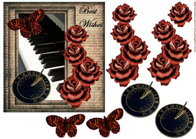 Male Card Music Best Wishes