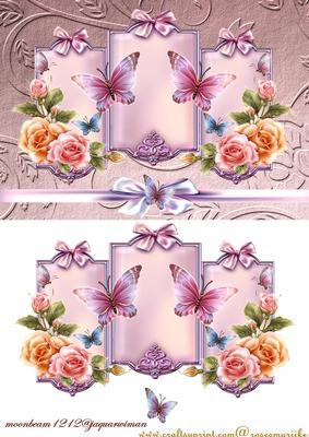 Panels and Roses 3