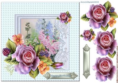 Romantic Garden and English Roses