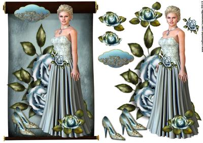 Lady and Roses
