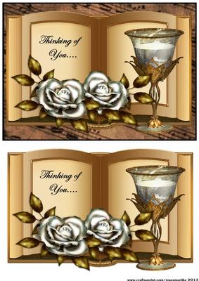 Book Antique Roses and Music