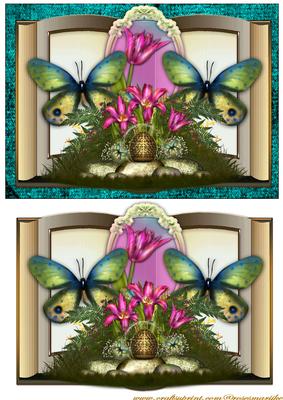 Book Oriental Garden and Butteflies