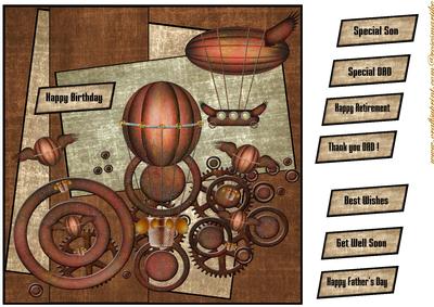 Male Steampunk Balloon